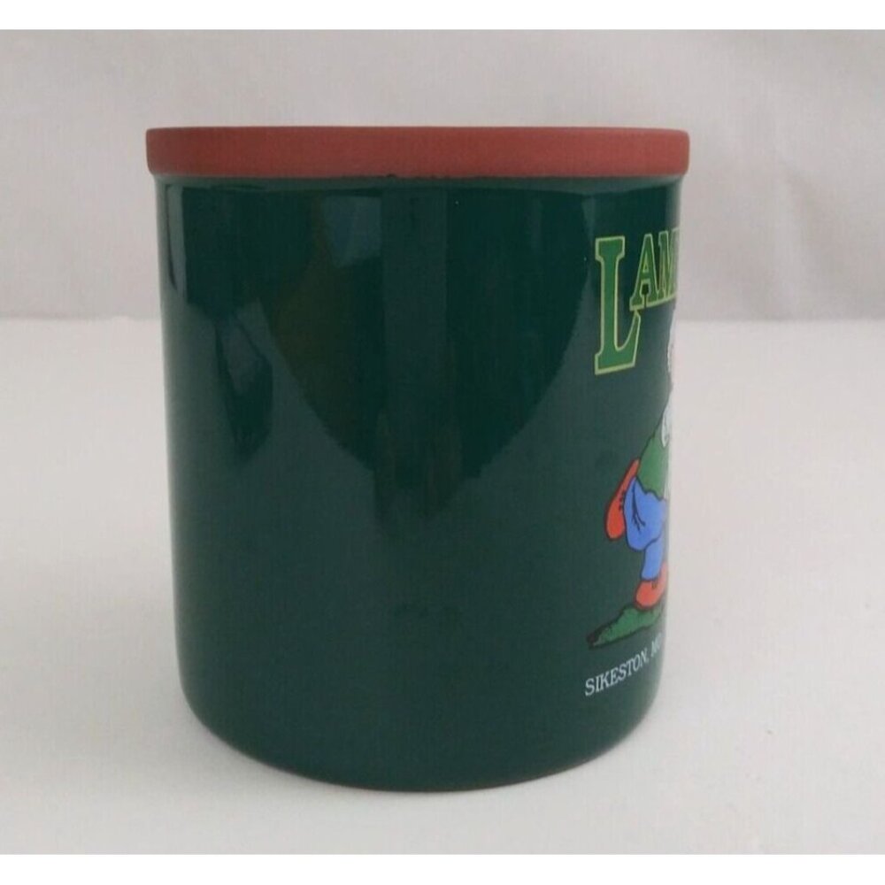 Vintage Lambert's Cafe The Only Home Of Throwed Rolls 3.5" Coffee Cup - Picture 2 of 6